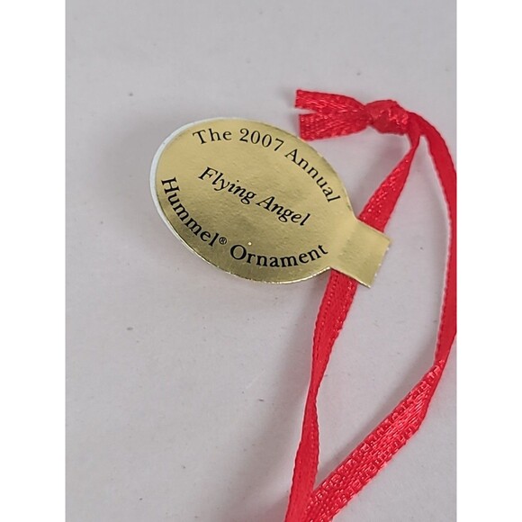 Beautiful MJ Hummel 2007 Flying Angel Heart Ornament w/ Original Box Christmas - Picture 2 of 6